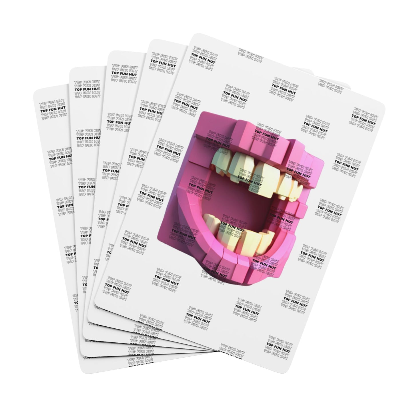 Poker Playing Cards (White)