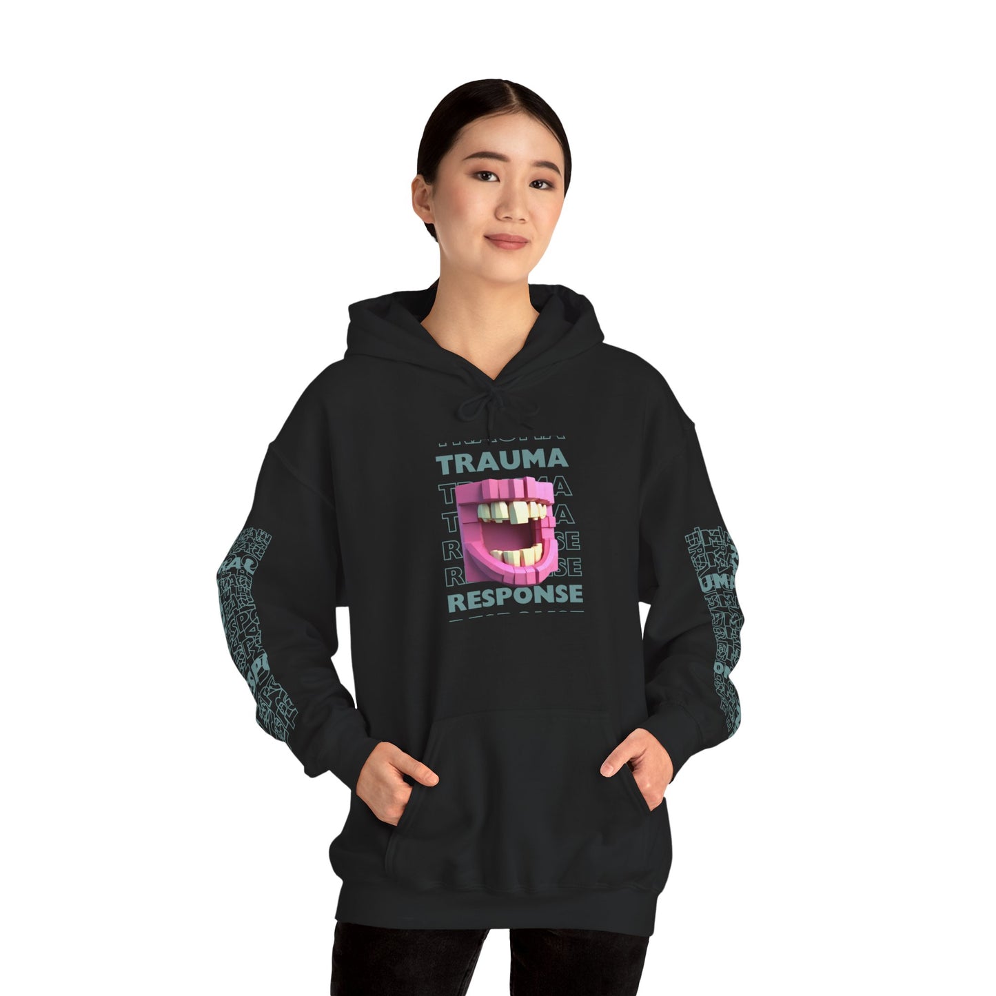 111 Hooded Sweatshirt (Black)