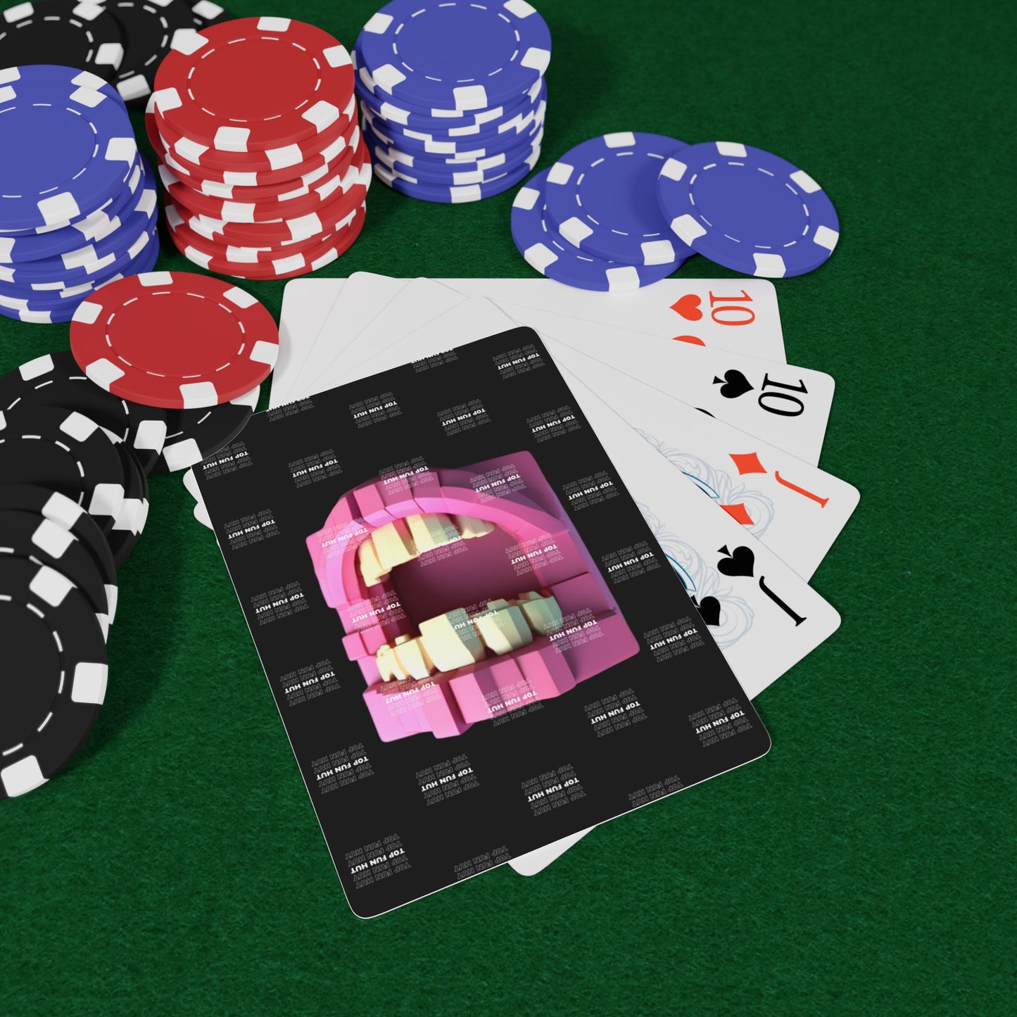 Poker Playing Cards (Black)
