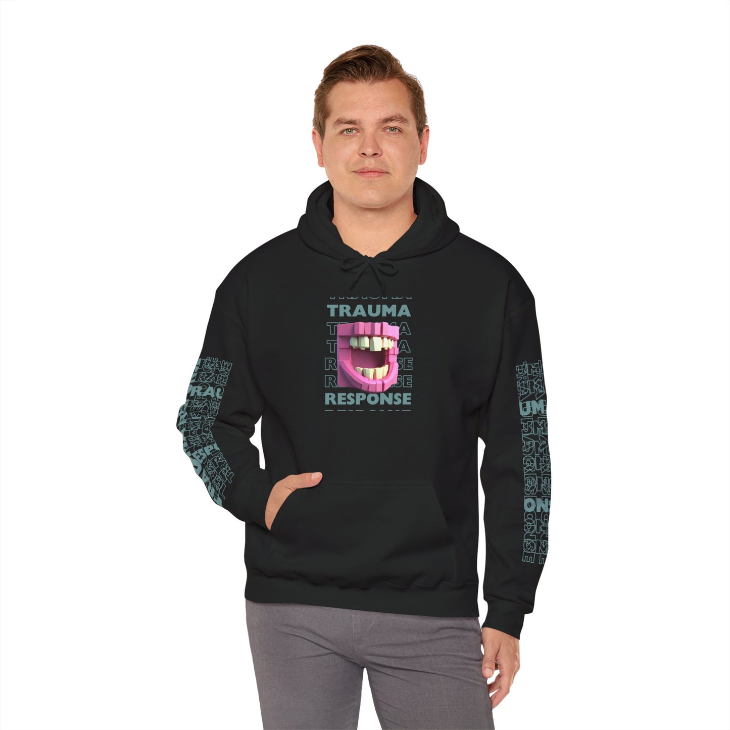 111 Hooded Sweatshirt (Black)
