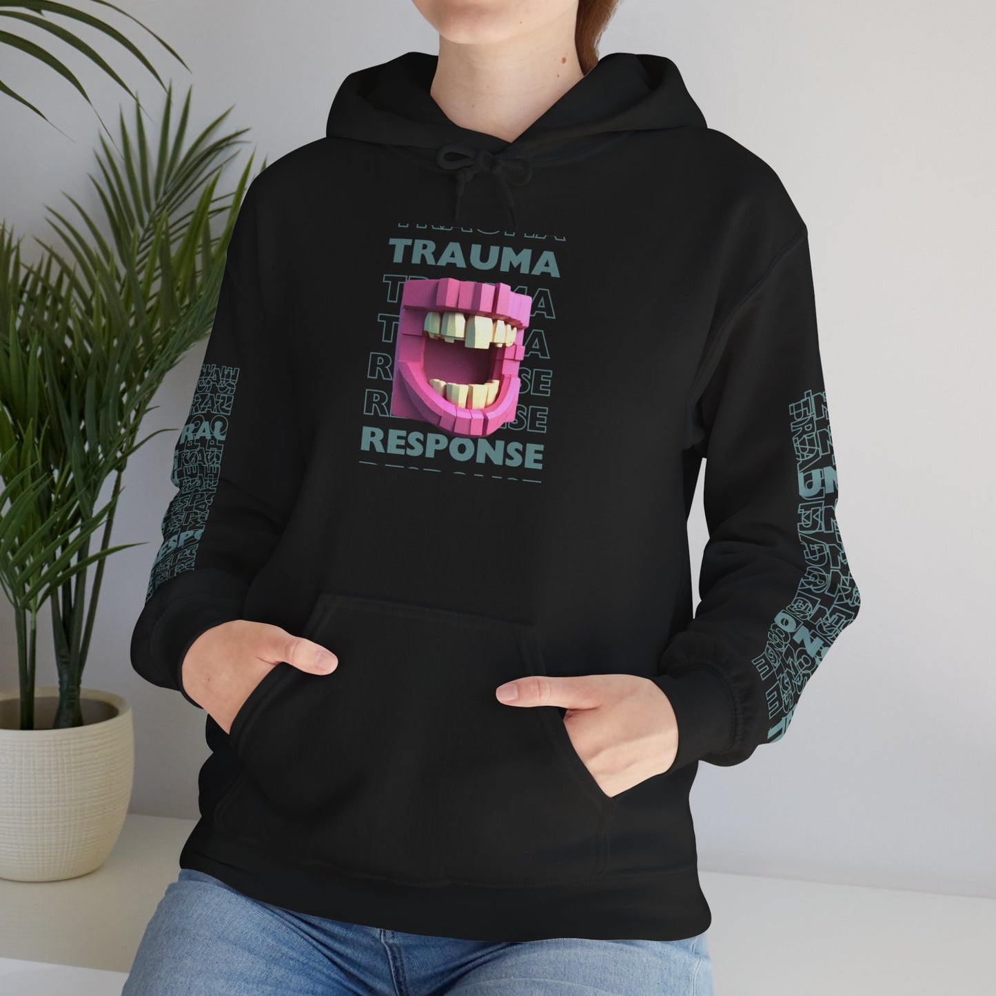 111 Hooded Sweatshirt (Black)