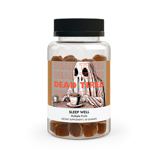 "DEAD TIRED" Sleep Well Gummies (60 Gummies)