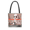 "DEAD TIRED" Tote Bag (AOP)