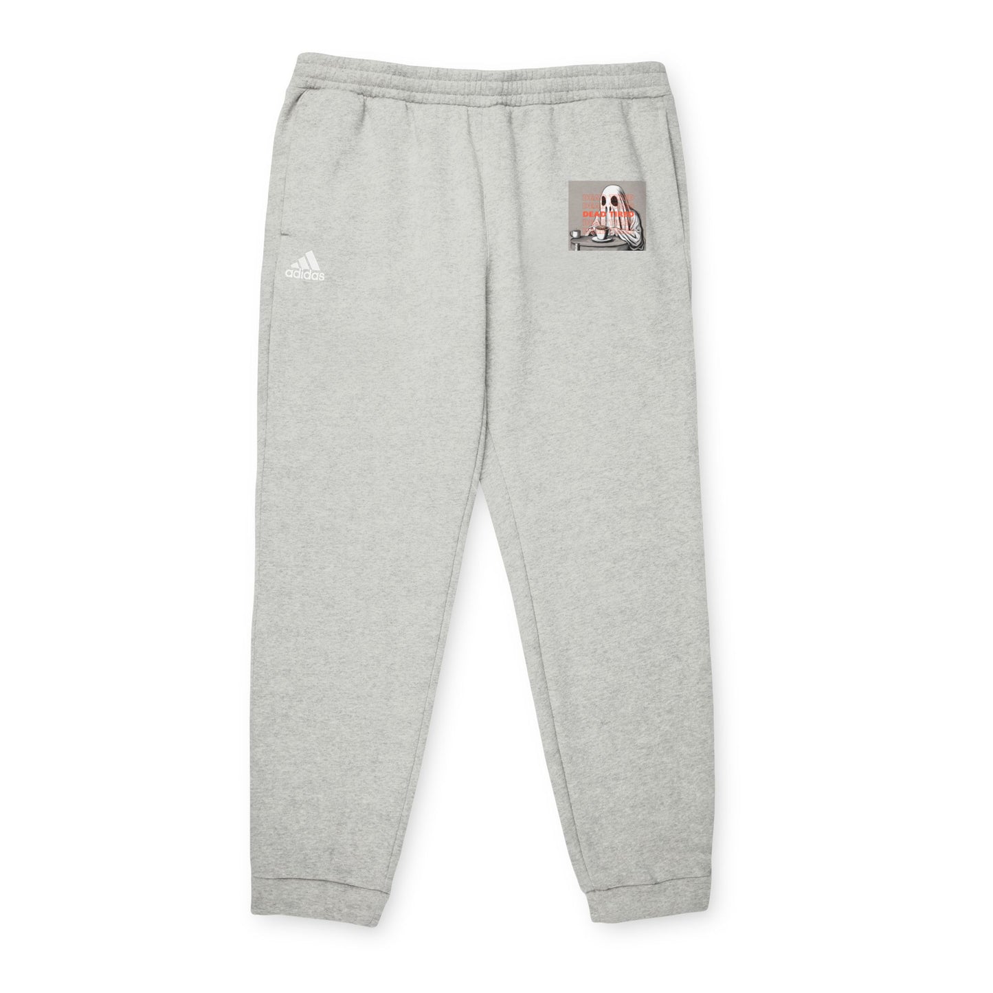 "DEAD TIRED" Adidas Unisex Fleece Joggers